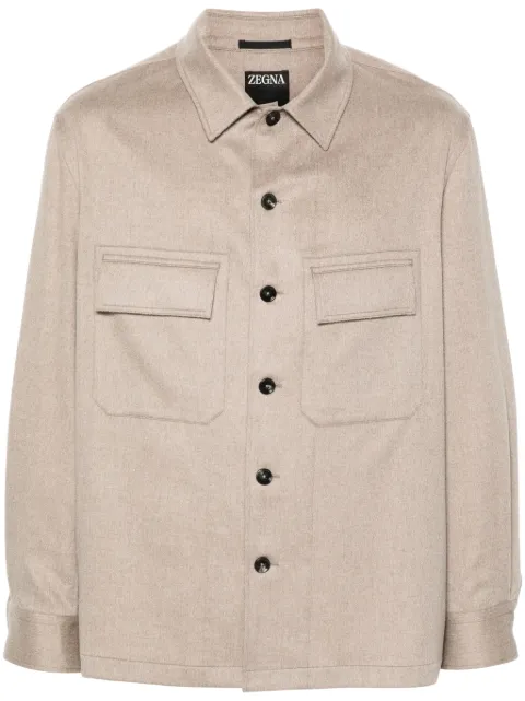 Zegna cashmere shirt