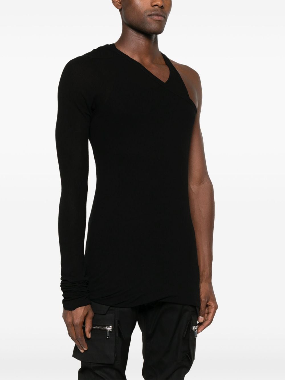 Shop Rick Owens Ziggy Banana Tank Top In Black