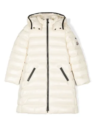 Moncler Enfant Moka Padded Coat White FARFETCH HK