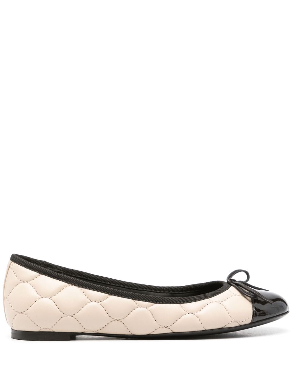 Roberto Festa Fly Nappa Ballerina Shoes In Neutrals