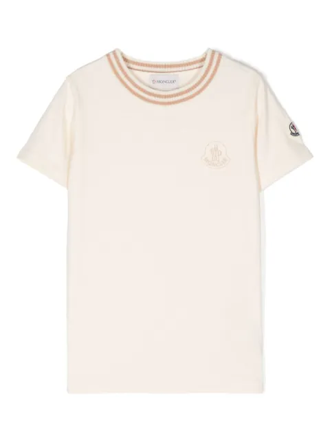 Moncler Enfant logo-print cotton T-shirt