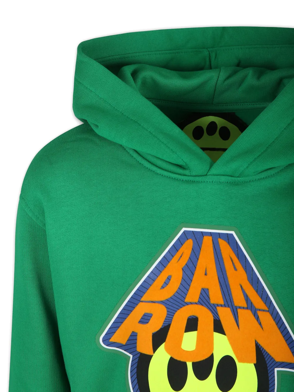 Barrow kids Hoodie met logoprint Groen