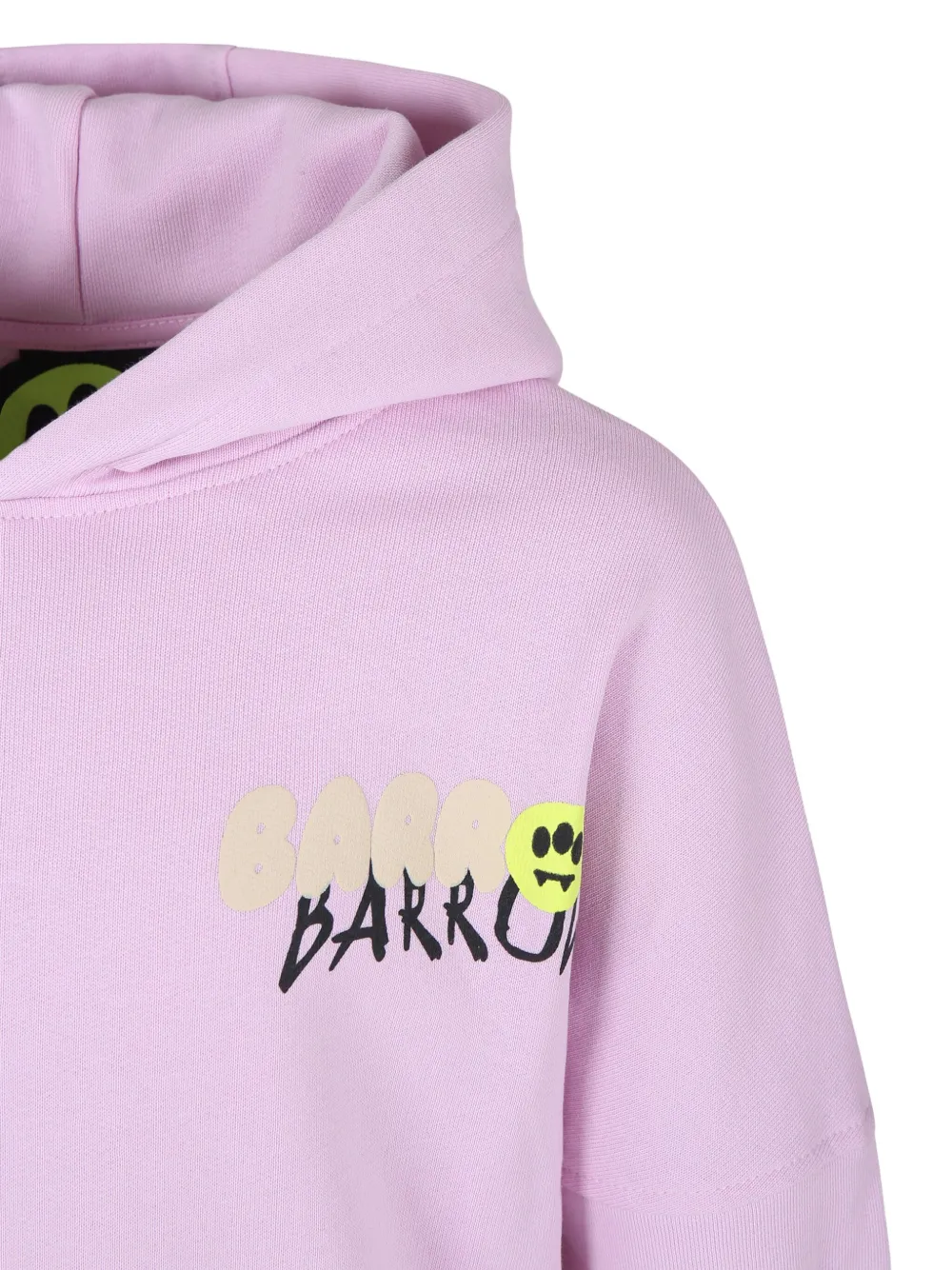 Barrow kids Hoodie met logoprint Roze