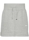 Nike Swoosh-embroidered jersey miniskirt - Grey