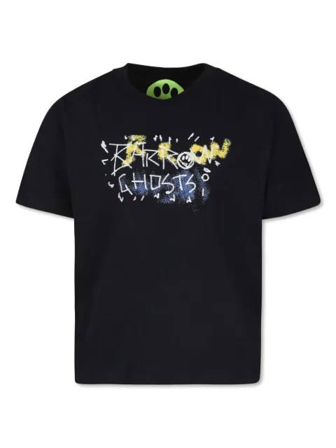 Barrow kids logo-print cotton T-shirt