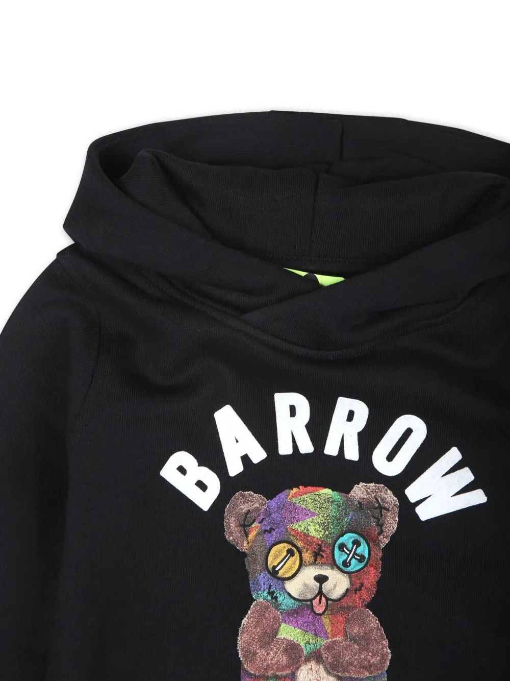 Barrow kids Hoodie met logoprint Zwart