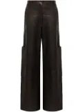 KHAITE Caiton trousers - Brown