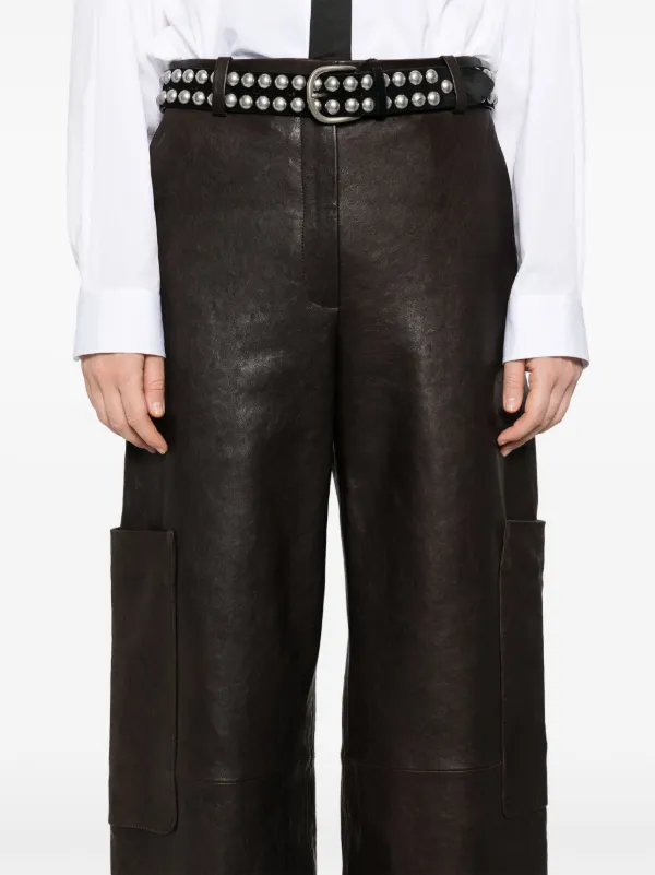 パンツ Khaite Pants The Caiton Caiton Pant in Chalk – KHAITE