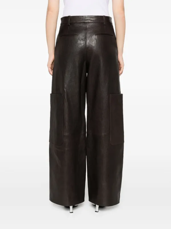 KHAITE Caiton Trousers | Brown | FARFETCH