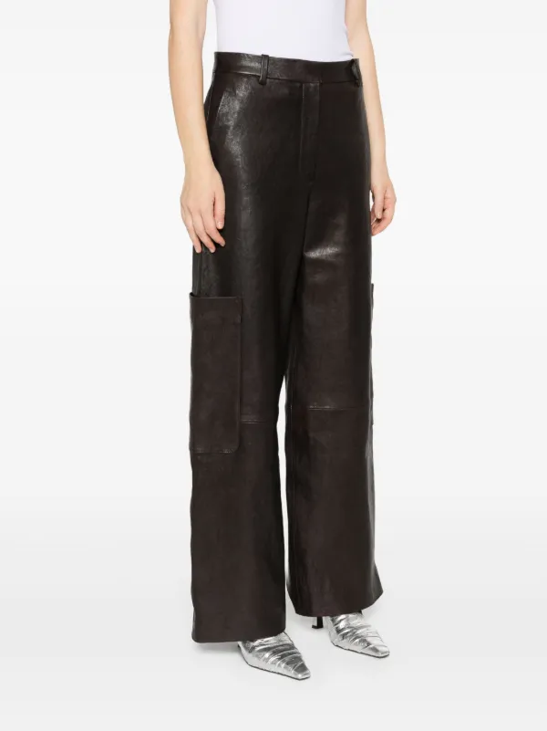 KHAITE Caiton Trousers | Brown | FARFETCH