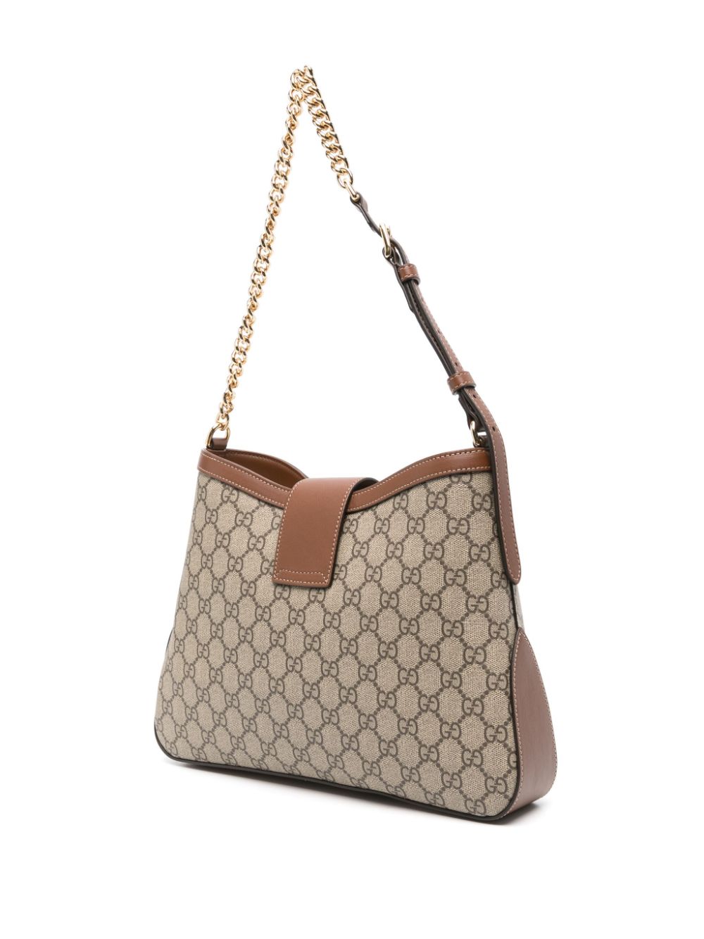 GUCCI MEDIUM PADLOCK GG SHOULDER BAG 