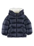 Moncler Enfant Macaire logo-patch padded jacket - Blue