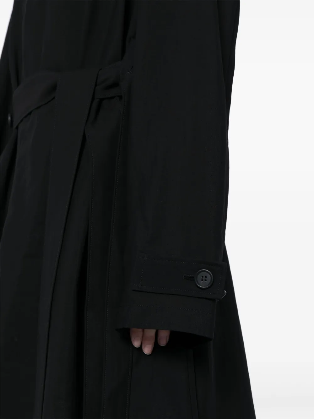 Yohji Yamamoto belted trench coat | Image 5