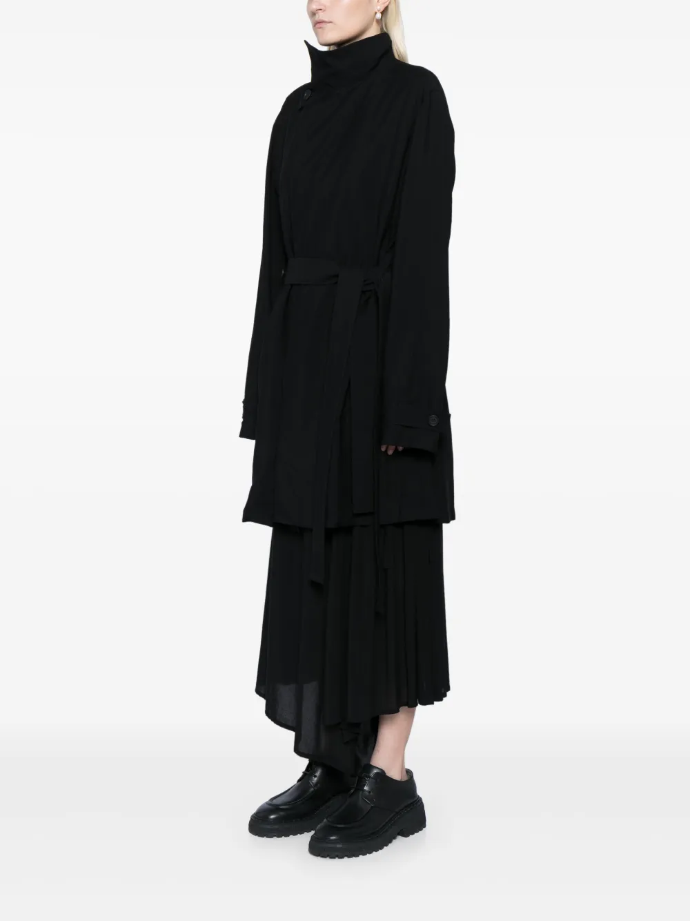 Yohji Yamamoto belted trench coat | Coats | Image 3