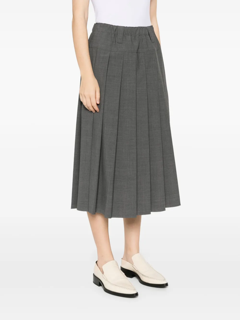 Jupe Brunello Cucinelli Grise - Taille 6