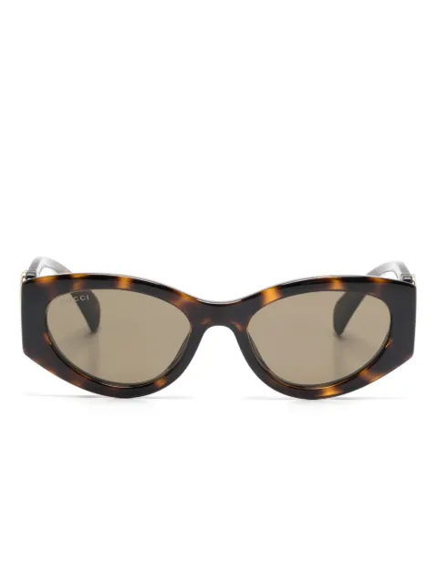 Gucci Eyewear tortoiseshell cat-eye sunglasses 