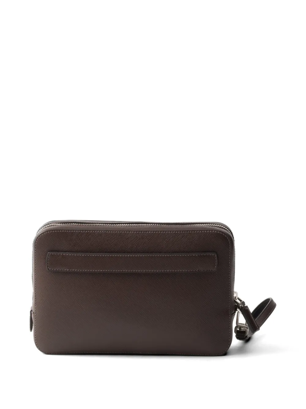 Prada Leren clutch Bruin