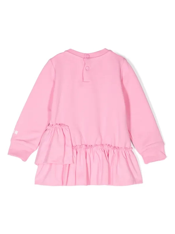 MSGM Kids ロゴ ワンピース | ピンク | FARFETCH JP