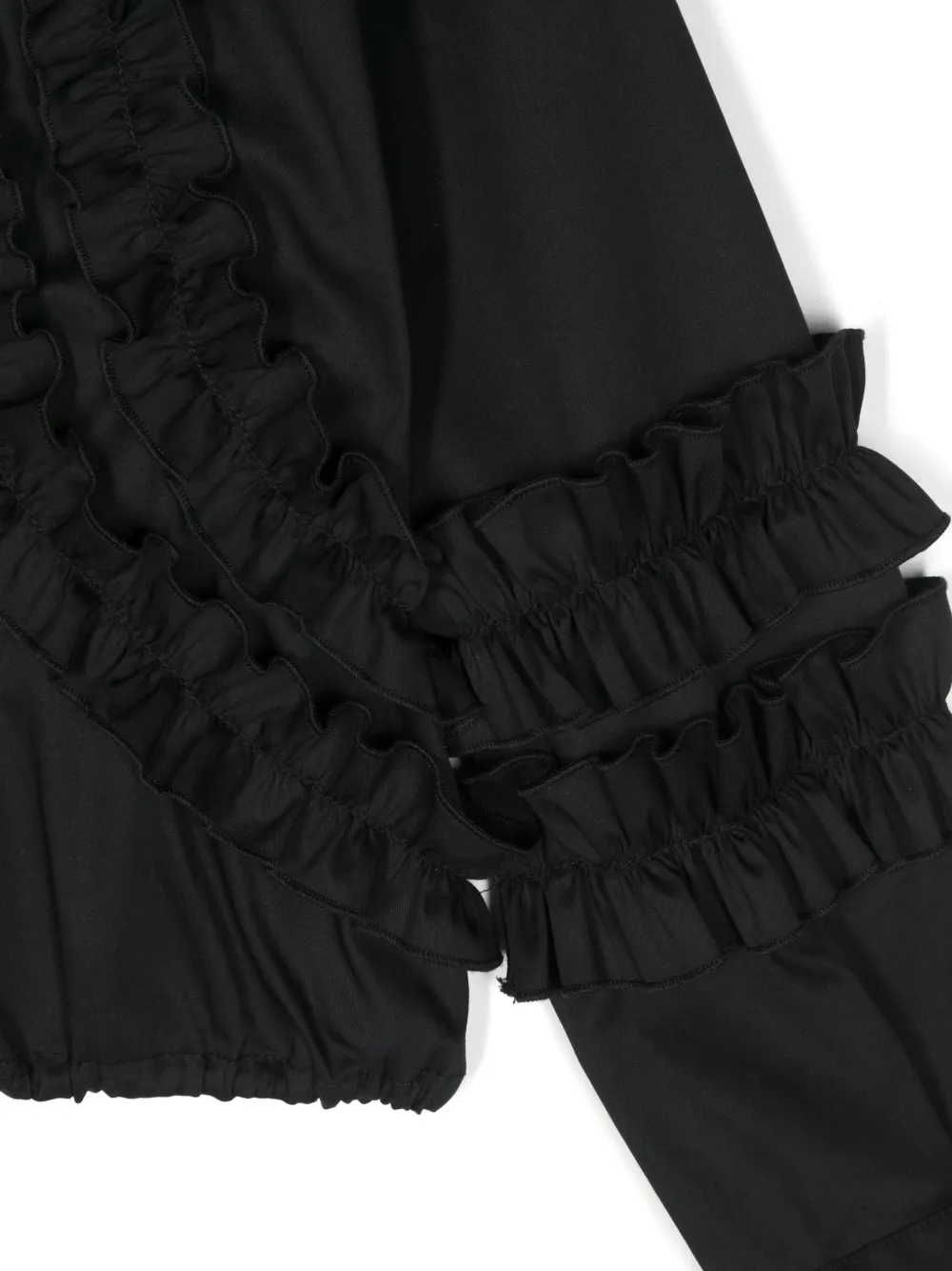 MSGM Kids Popeline shirt Zwart