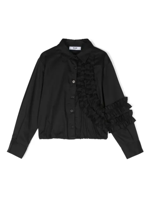MSGM Kids poplin shirt 