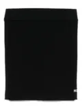 MSGM Kids ribbed-knit skirt - Black