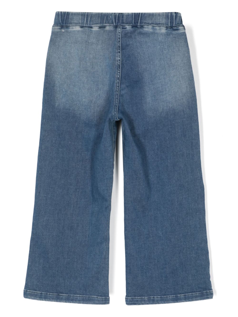 MSGM Kids Jeans met logoprint - Blauw