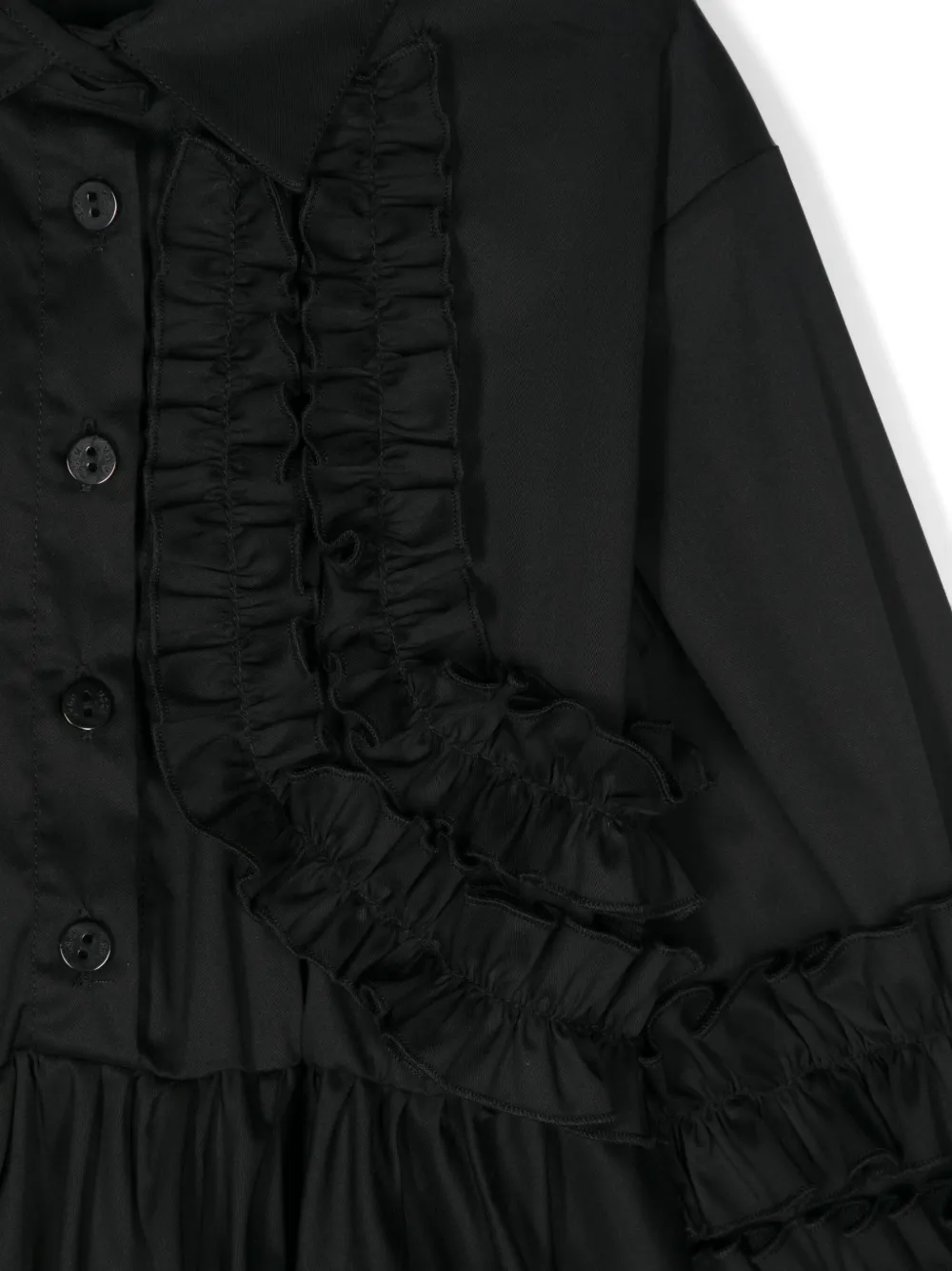 MSGM Kids Popeline blousejurk Zwart