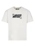 Barrow kids graphic-print cotton t-shirt - Neutrals