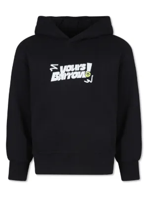 Barrow Kids プリント パーカー | ブラック | FARFETCH JP