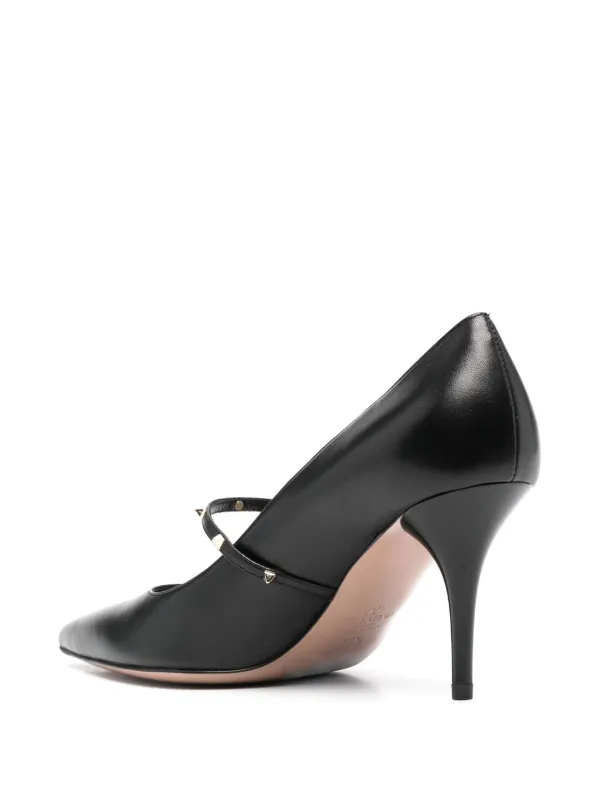 Valentino Garavani ロックスタッズ パンプス | ブラック | FARFETCH JP