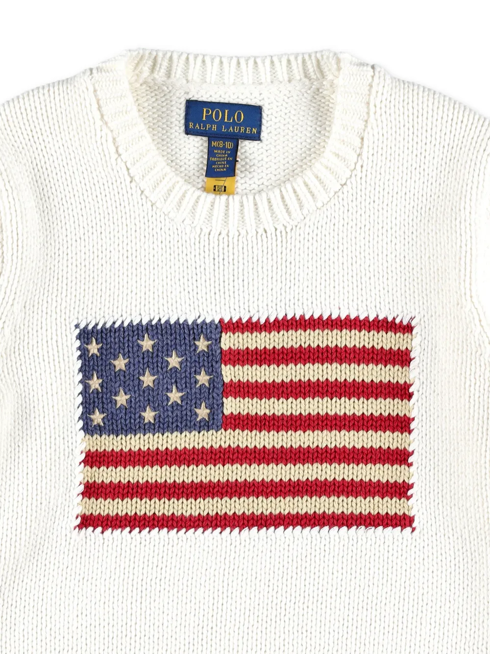 Ralph sale Lauren Polo flag sweater m(8-10)