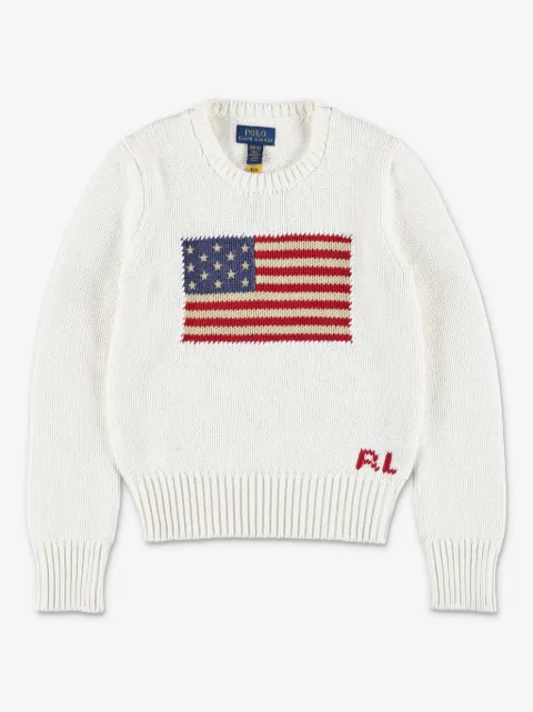 POLO RALPH LAUREN KIDS джемпер с круглым вырезом