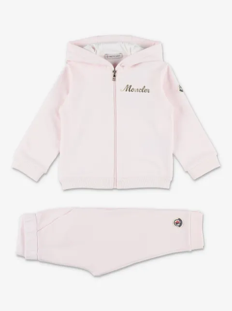 Moncler Enfant logo-print stretch-cotton tracksuit set