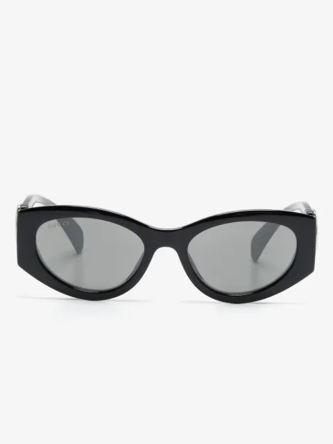 Gucci lentes de sol con motivo Interlocking G