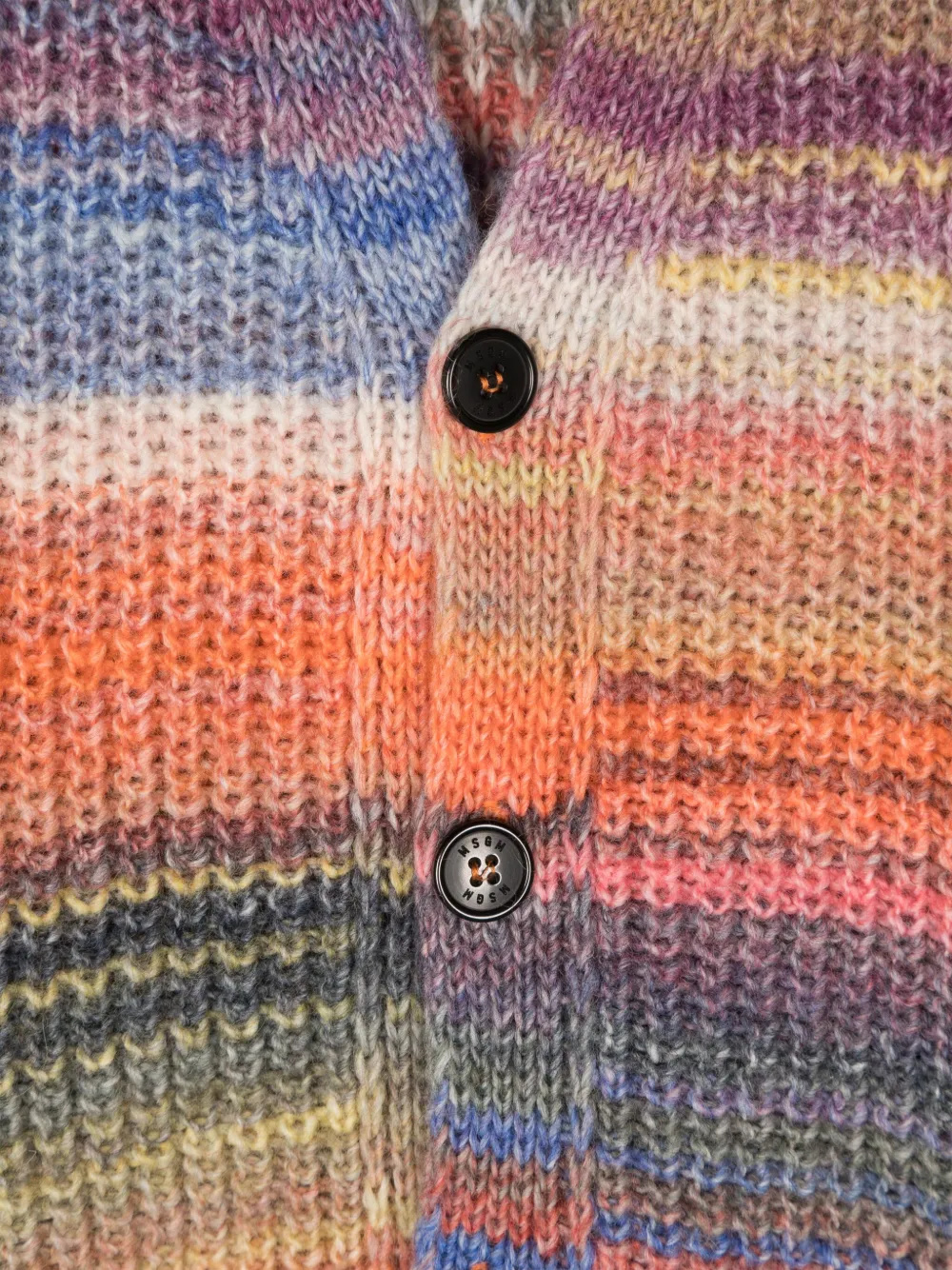 MSGM Kids Vest met geborduurd logo Oranje