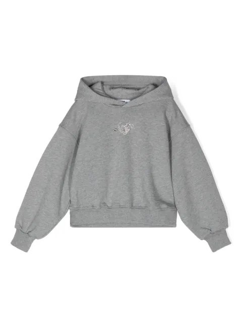 MSGM Kids crystal-embellished hoodie