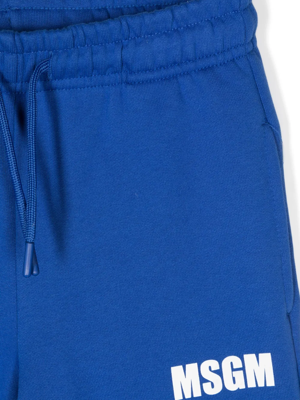MSGM Kids Trainingsbroek met logoprint Blauw