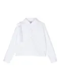 MSGM Kids poplin shirt - White