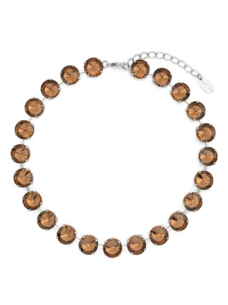 Forte Forte crystal-embellished Necklace | Silver | FARFETCH HK