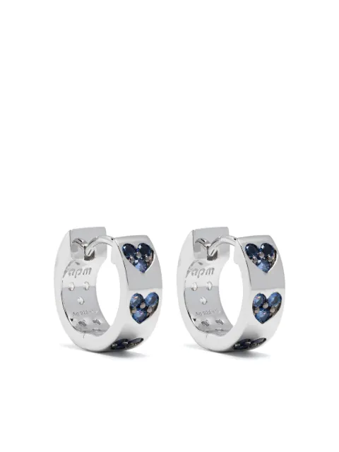 APM Monaco aretes estilo huggie Heart