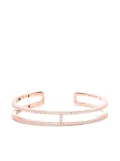 APM Monaco Double Line Pavé cuff - Pink