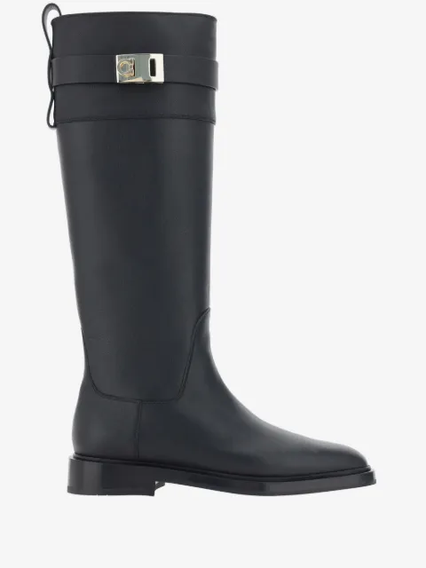 Ferragamo bottines à détail de boucle
