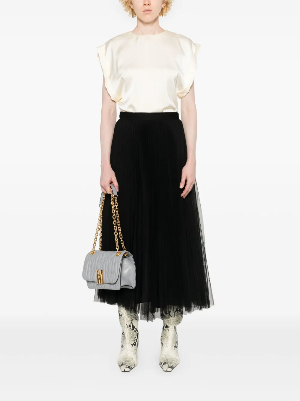 Philosophy Di Lorenzo Serafini satin blouse - Beige