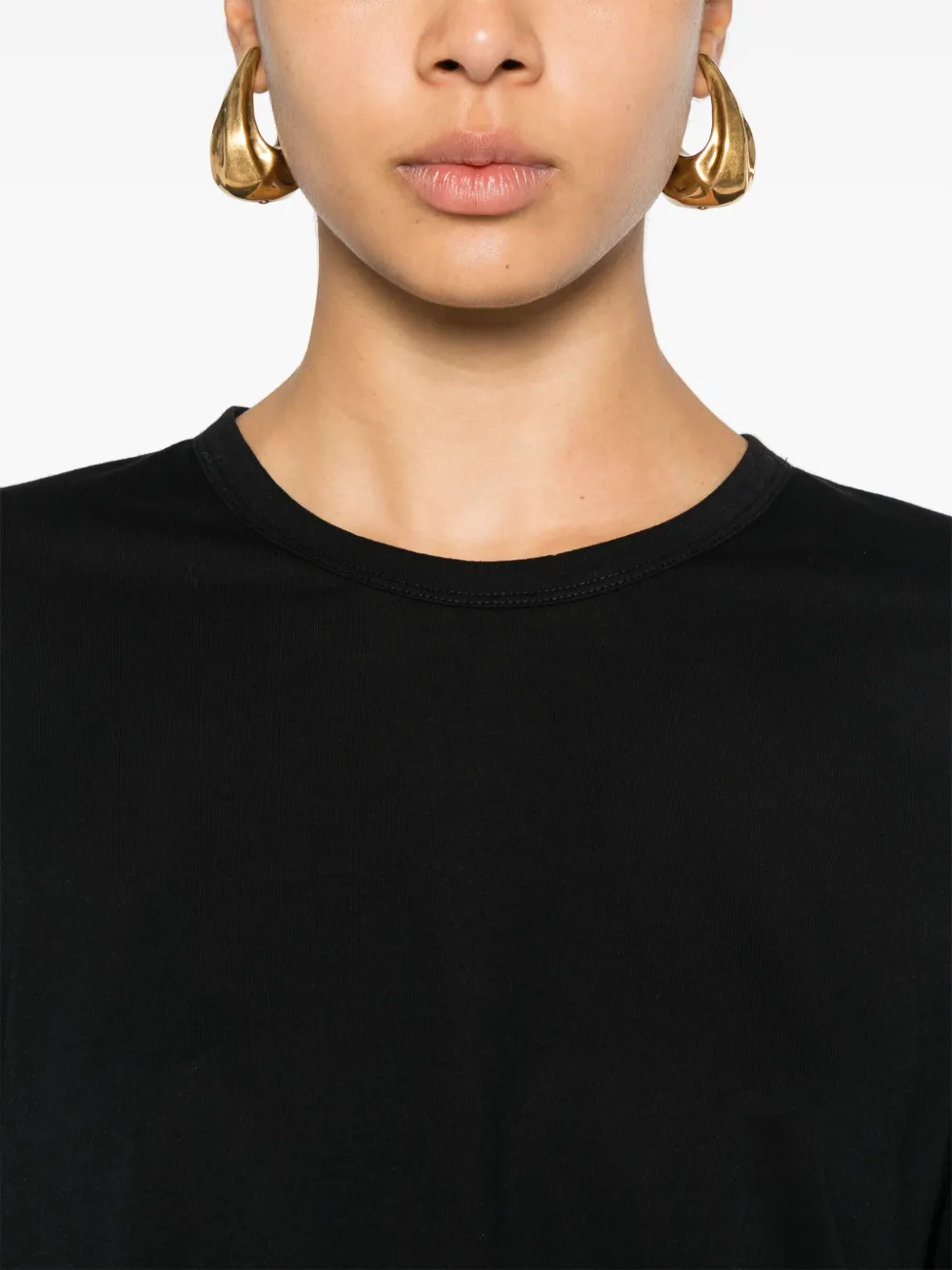 KHAITE T-shirt met lange mouwen Zwart