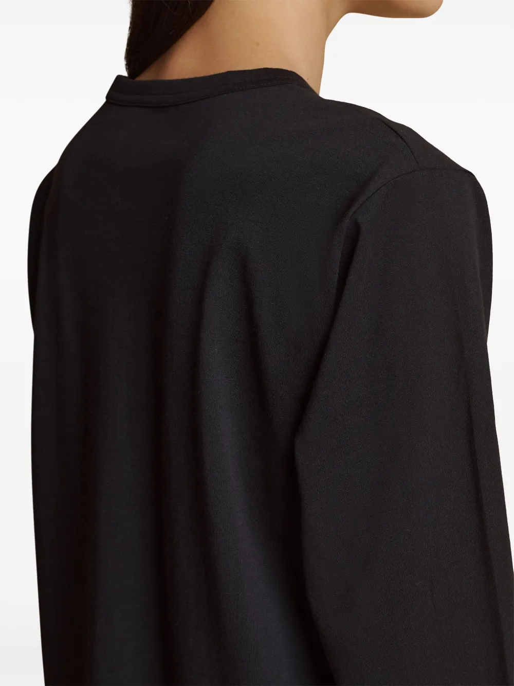 KHAITE long-sleeved T-shirt | Black | FARFETCH