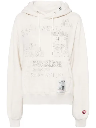 MIHARA YASUHIRO 国内買付 Duck Printed Sweatshirt MAISON MIHARA YASUHIRO]Duck Printed Hoodie/BLACK(A13HD661