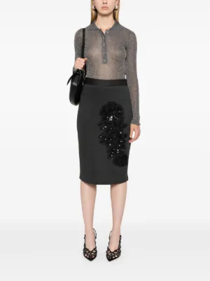 ワンピース PAROSH Women Mid Skirts D726019CO 001 WHITE P.A.R.O.S.H. Skirts – Luxury Brands – Farfetch