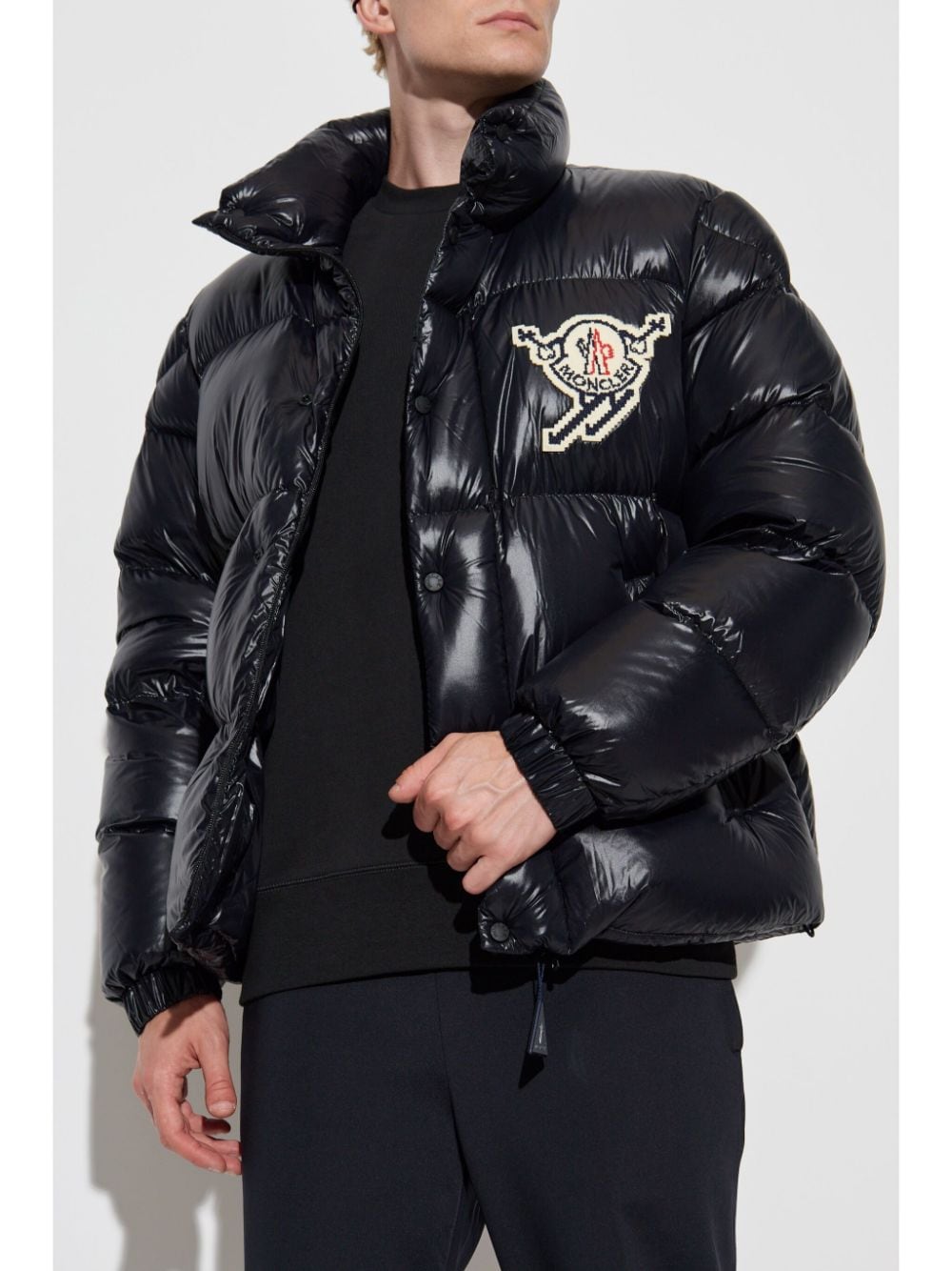 Shop Moncler Leste Jacket In Black