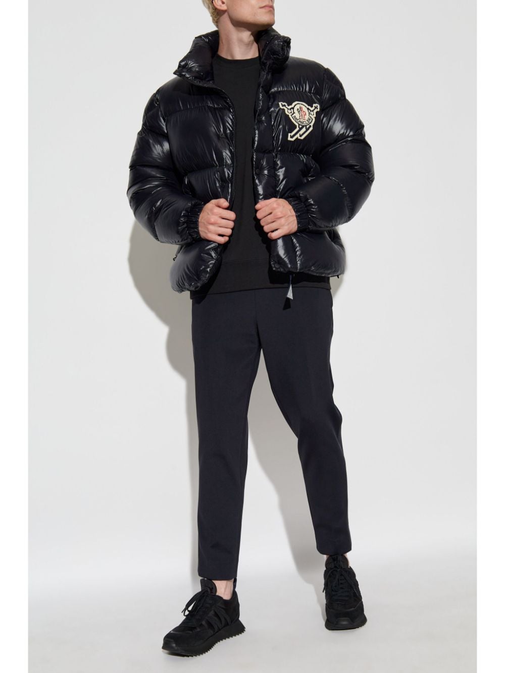 Shop Moncler Leste Jacket In Black