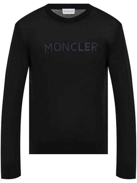 Moncler Pullover mit Logo-Print